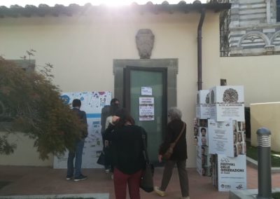 Pisa. Ingresso "Oltre le Generazioni"